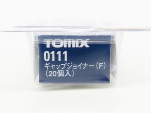 LOT of 3 N 1/160 Scale TOMIX 0110 Fine Track Rail Joiner & 0111 Gap Joiner Packs