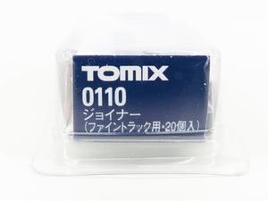 LOT of 3 N 1/160 Scale TOMIX 0110 Fine Track Rail Joiner & 0111 Gap Joiner Packs