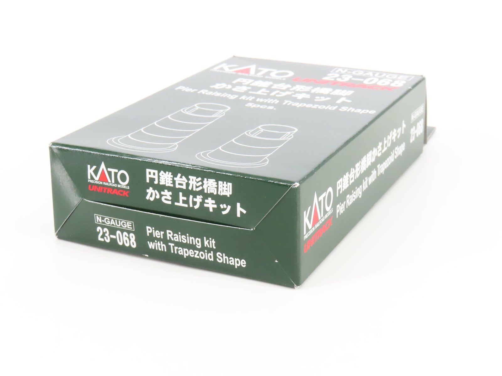 N 1/160 Scale KATO 23-068 Trapezoid Shape Pier Raising Kit