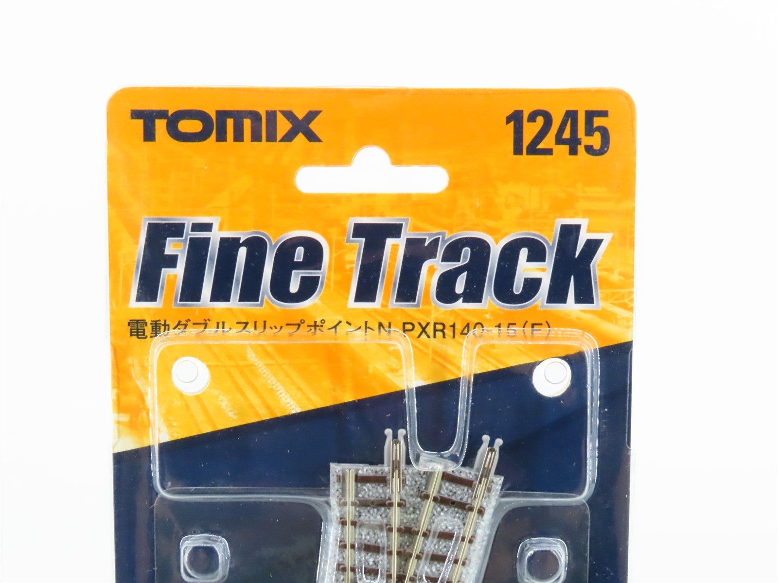 N Scale TOMIX Fine Track 1245 PXR140-15F Electric Double-Slip Points Crossing