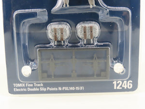 N Scale TOMIX Fine Track 1246 PXL140-15F Electric Double-Slip Points Crossing