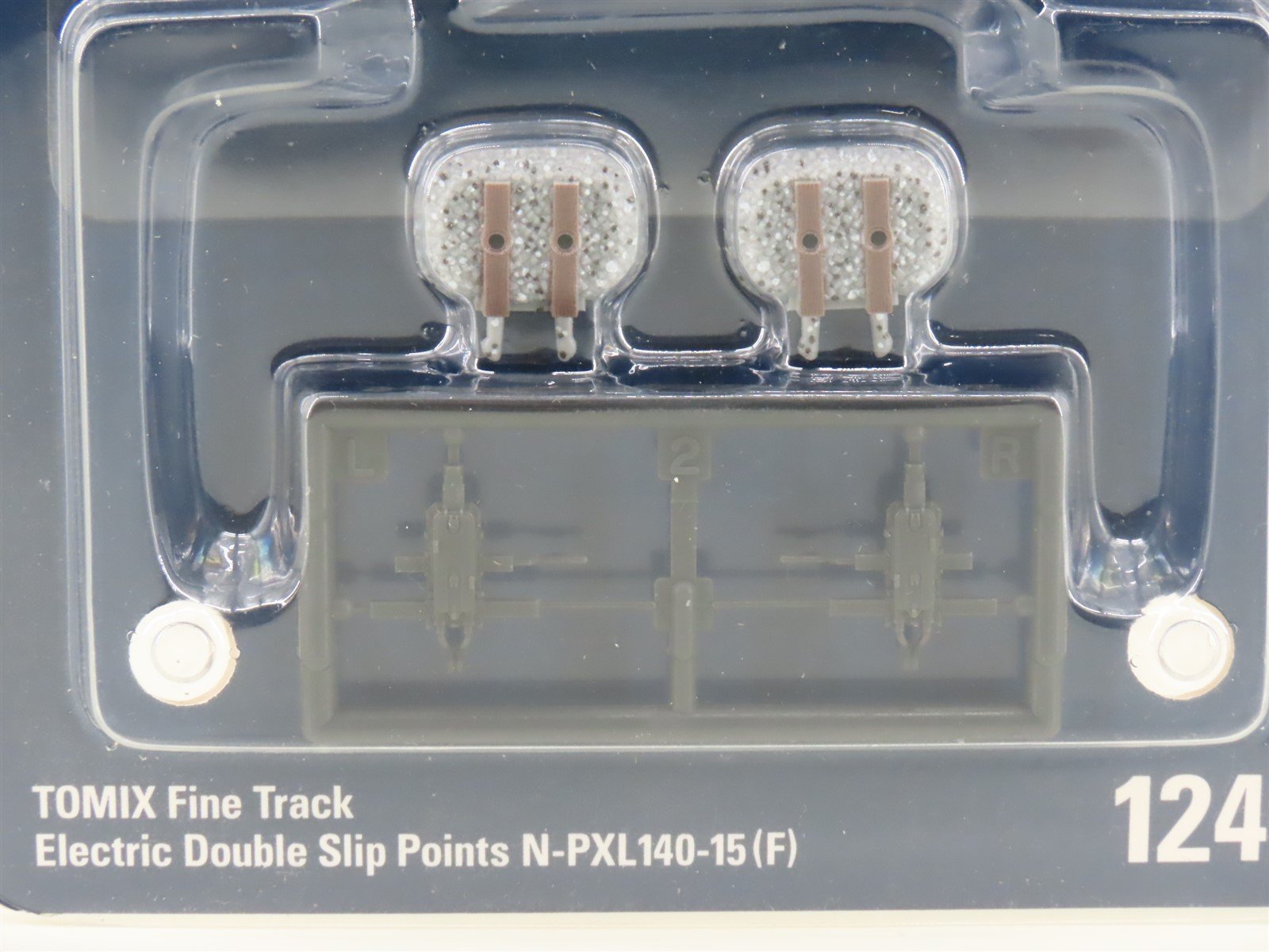 N Scale TOMIX Fine Track 1246 PXL140-15F Electric Double-Slip Points Crossing