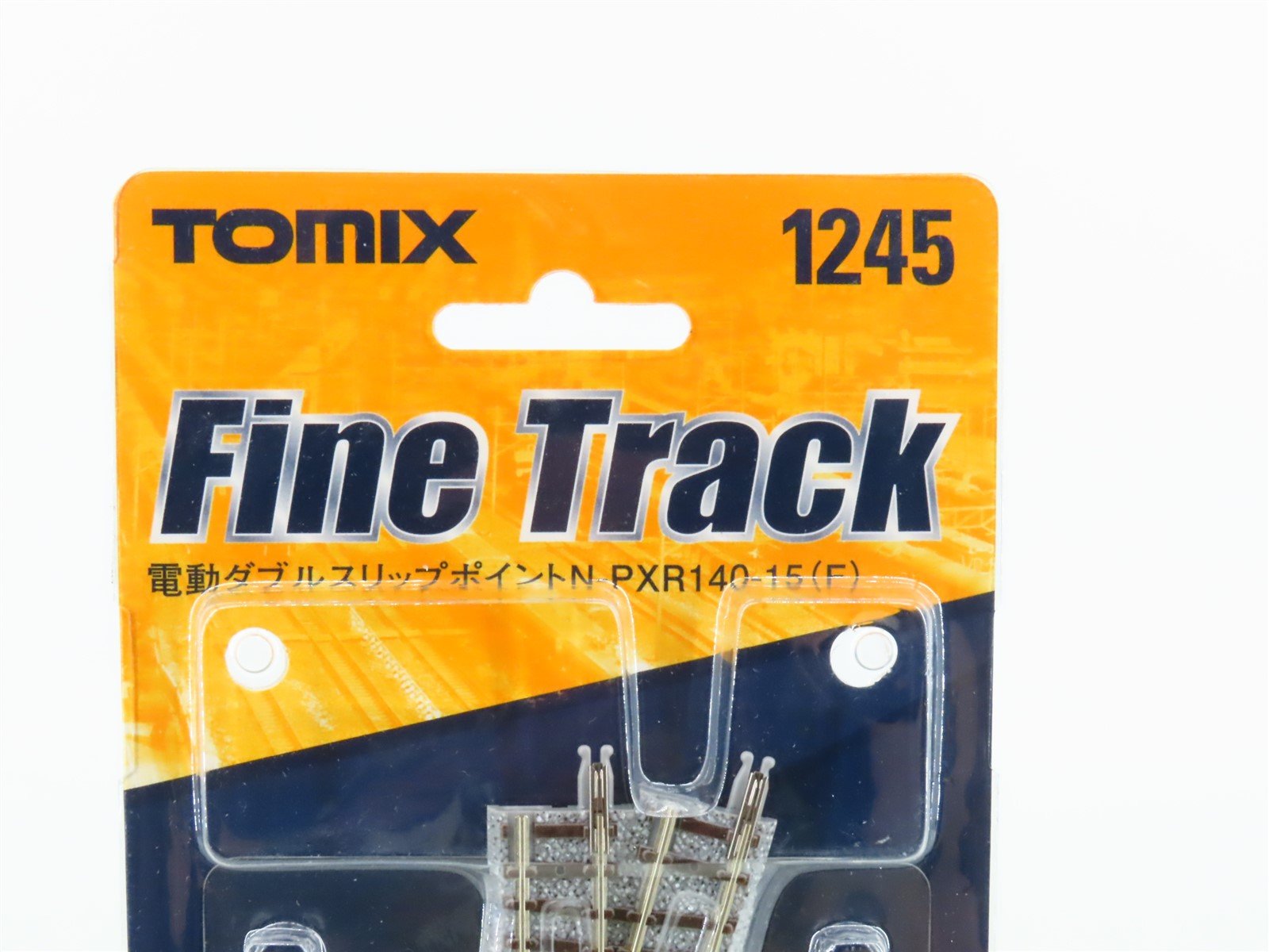 N Scale TOMIX Fine Track 1245 PXR140-15F Electric Double-Slip Points Crossing