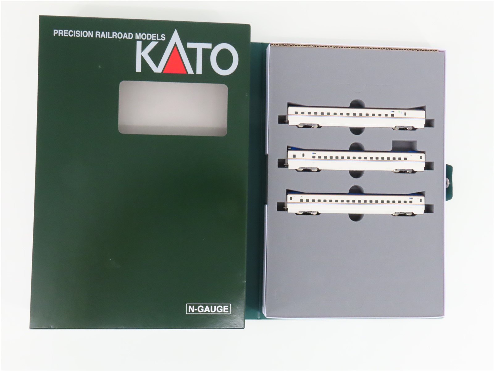 N Scale Kato 10-1981 E7 Series Shinkansen "Kagataki" 3-Car Add-on Passenger Set