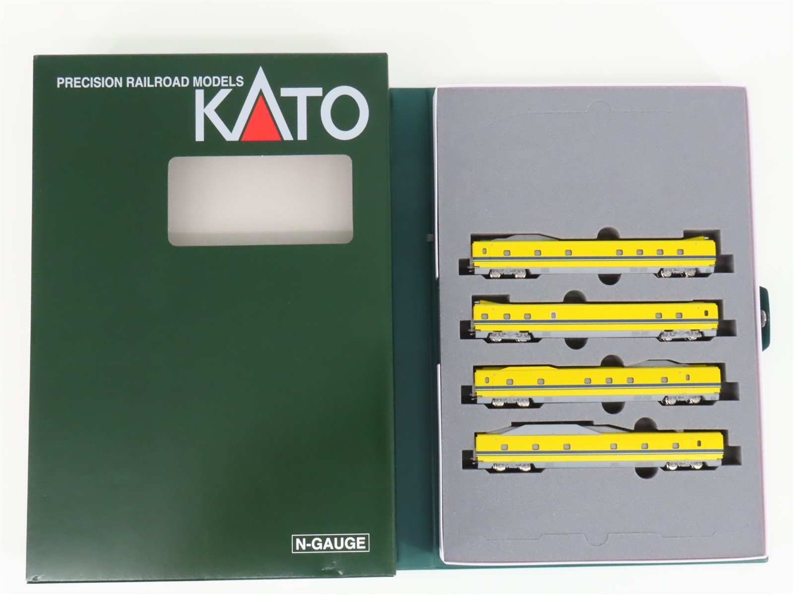 N Scale Kato 10-897 923 Series 3000 Subtype "Doctor Yellow" 4-Car Passenger Set