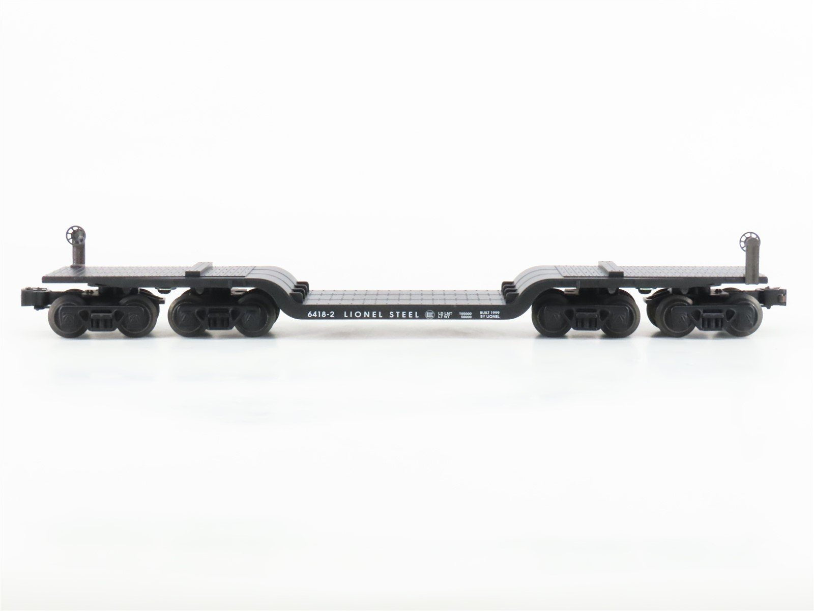 O Gauge 3-Rail Lionel 6-36900 Steel Depressed Center Flat Car #6418-2