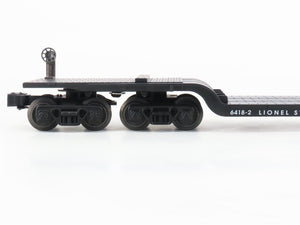 O Gauge 3-Rail Lionel 6-36900 Steel Depressed Center Flat Car #6418-2