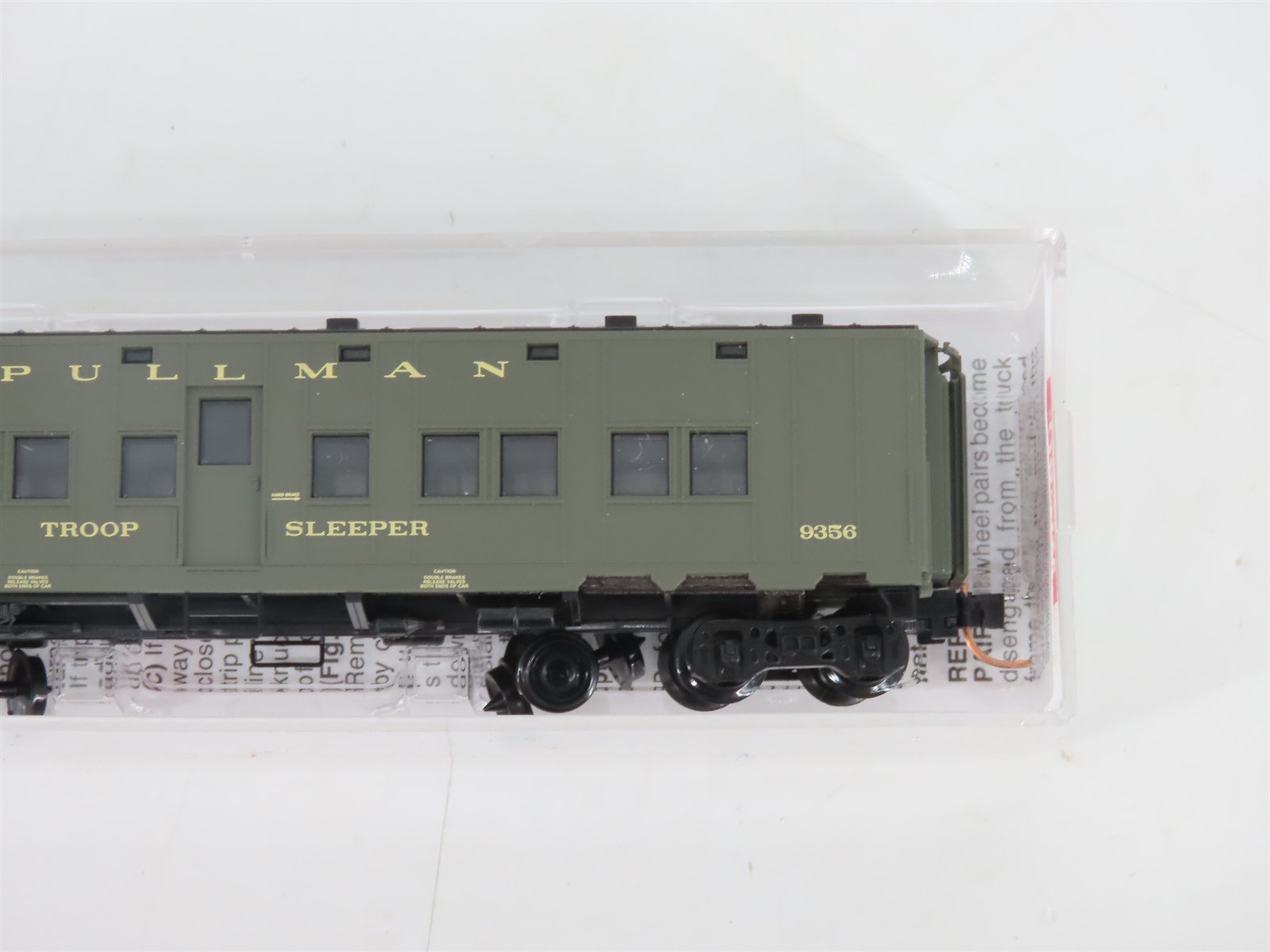 N Scale Micro-Trains MTL 11600011 U.S. Office Of Defense 50' Troop Sleeper #9356
