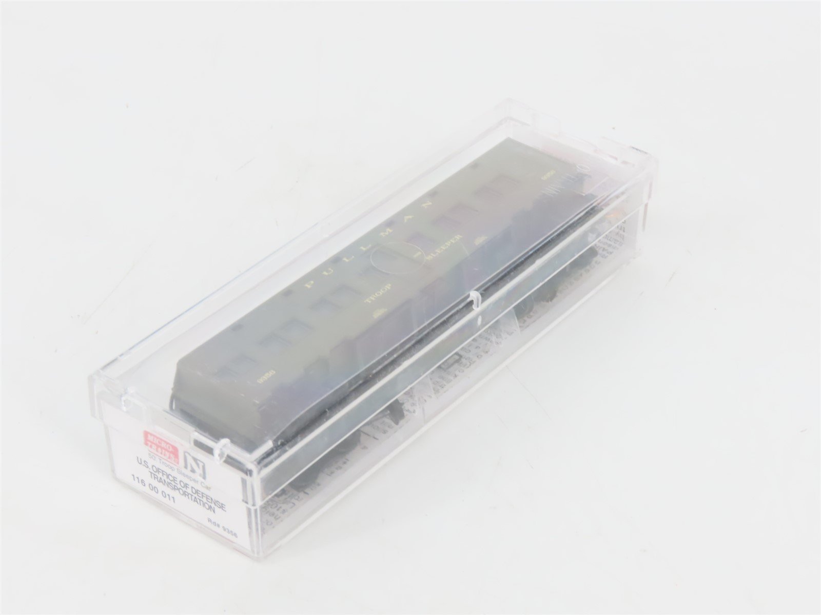 N Scale Micro-Trains MTL 11600011 U.S. Office Of Defense 50' Troop Sleeper #9356