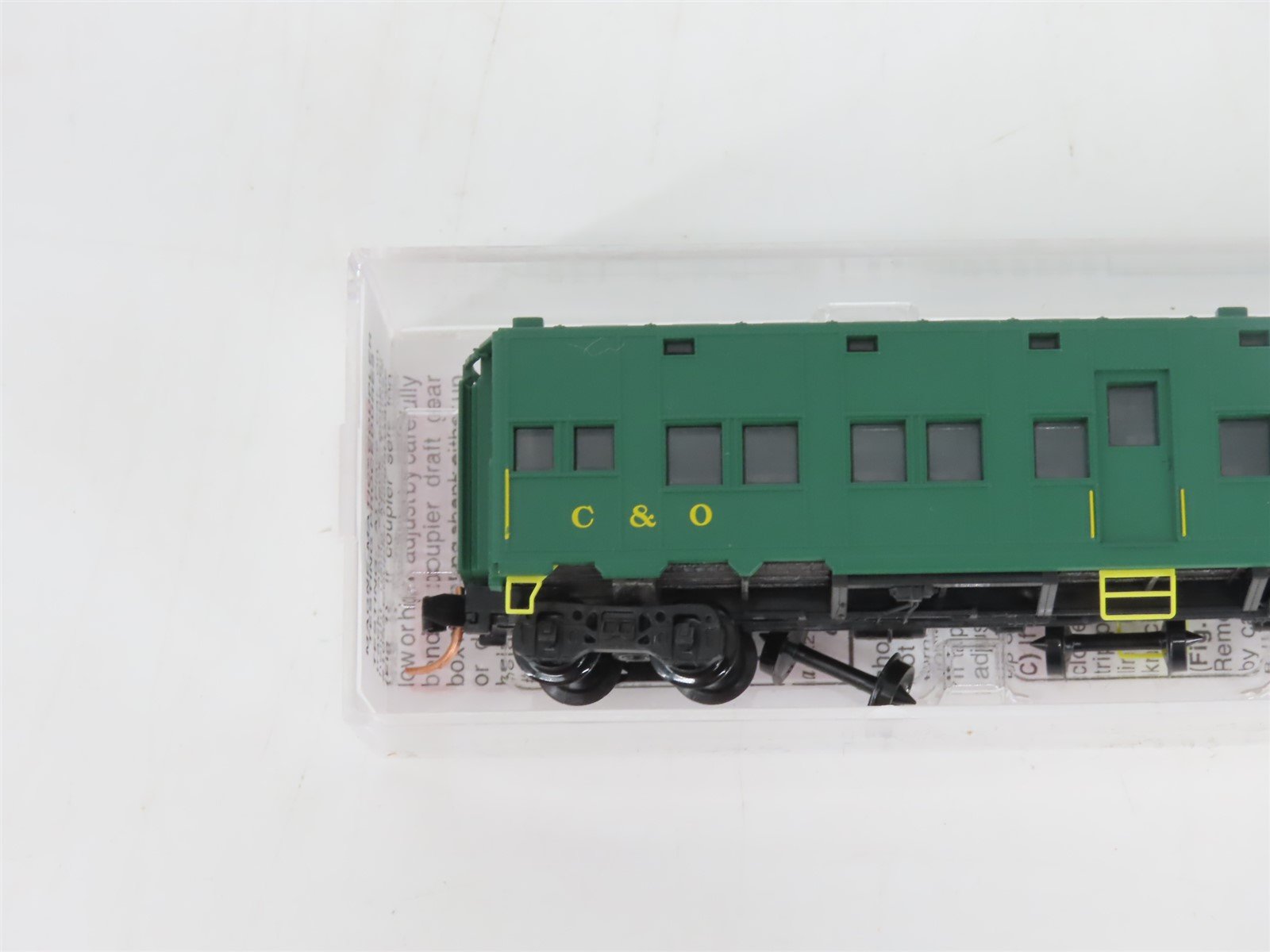 N Scale Micro-Trains MTL 116030.2 C&O Chesapeake & Ohio Troop Sleeper #X955