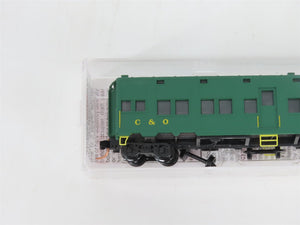 N Scale Micro-Trains MTL 116030.2 C&O Chesapeake & Ohio Troop Sleeper #X955