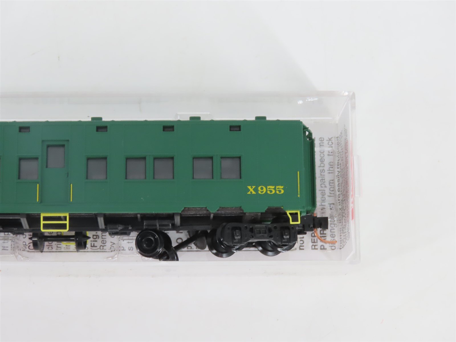 N Scale Micro-Trains MTL 116030.2 C&O Chesapeake & Ohio Troop Sleeper #X955