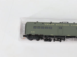N Scale Micro-Trains MTL 118010 US Office Of Defense 50' Troop Kitchen #K-100