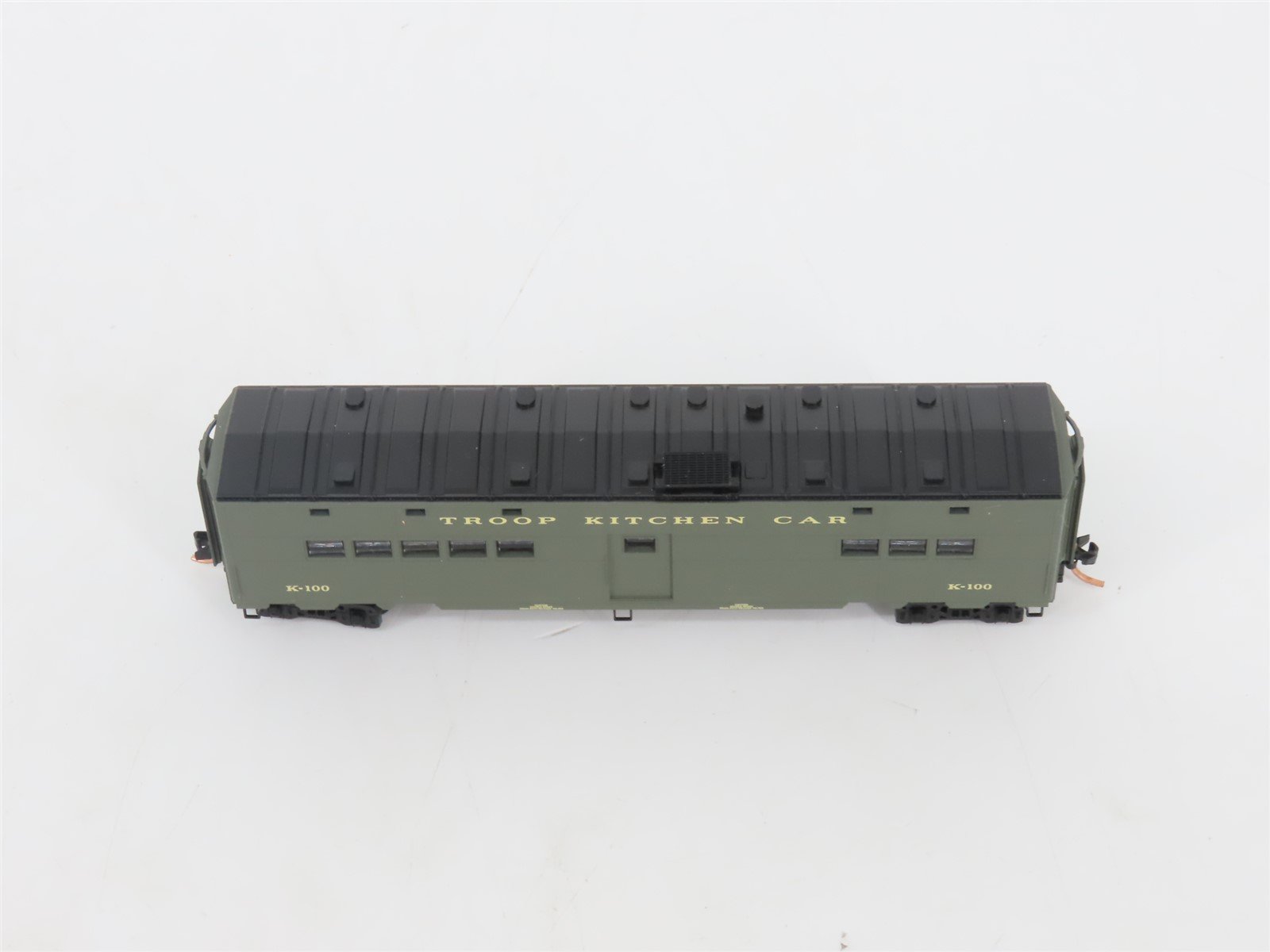 N Scale Micro-Trains MTL 118010 US Office Of Defense 50' Troop Kitchen #K-100