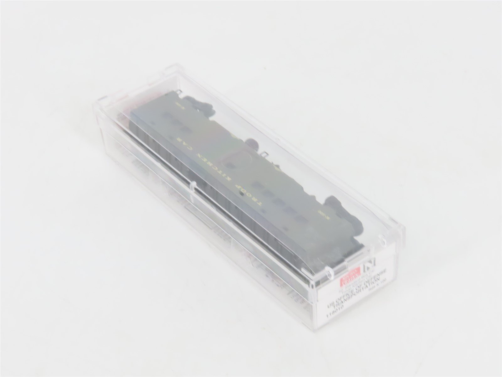 N Scale Micro-Trains MTL 118010 US Office Of Defense 50' Troop Kitchen #K-100