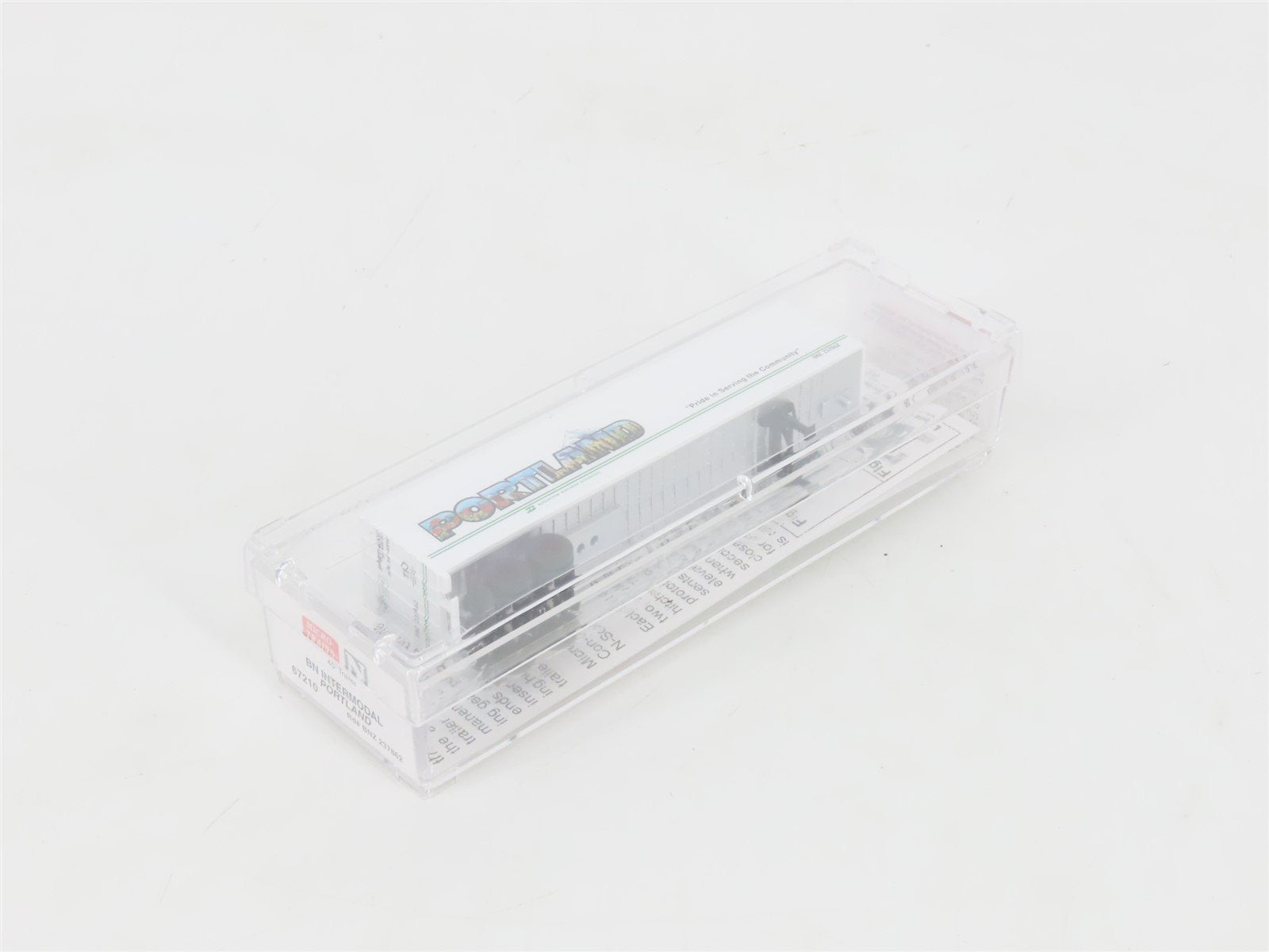 N Scale Micro-Trains MTL 67210 BNZ BN Intermodal 45' Trailer Portland #237862