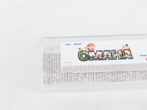 N Micro-Trains MTL deLuxe Innovations 81720 BNAU 48' Container Omaha #686003
