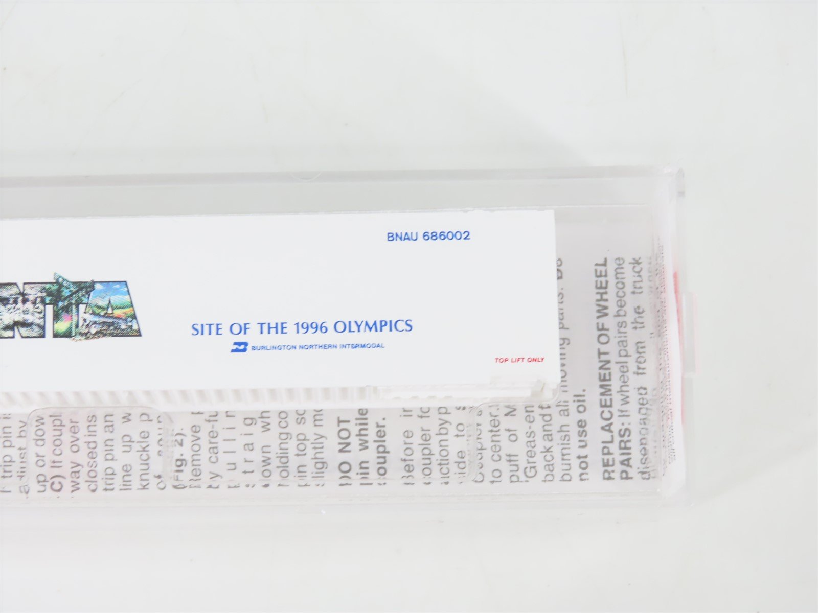 N Scale Micro-Trains MTL deLuxe Innovations 81710 48' Container Atlanta #686002
