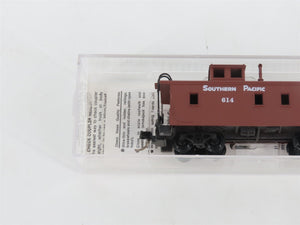 N Scale Micro-Trains MTL 51150 SP Southern Pacific 34' Wood-Sheathed Caboose 614