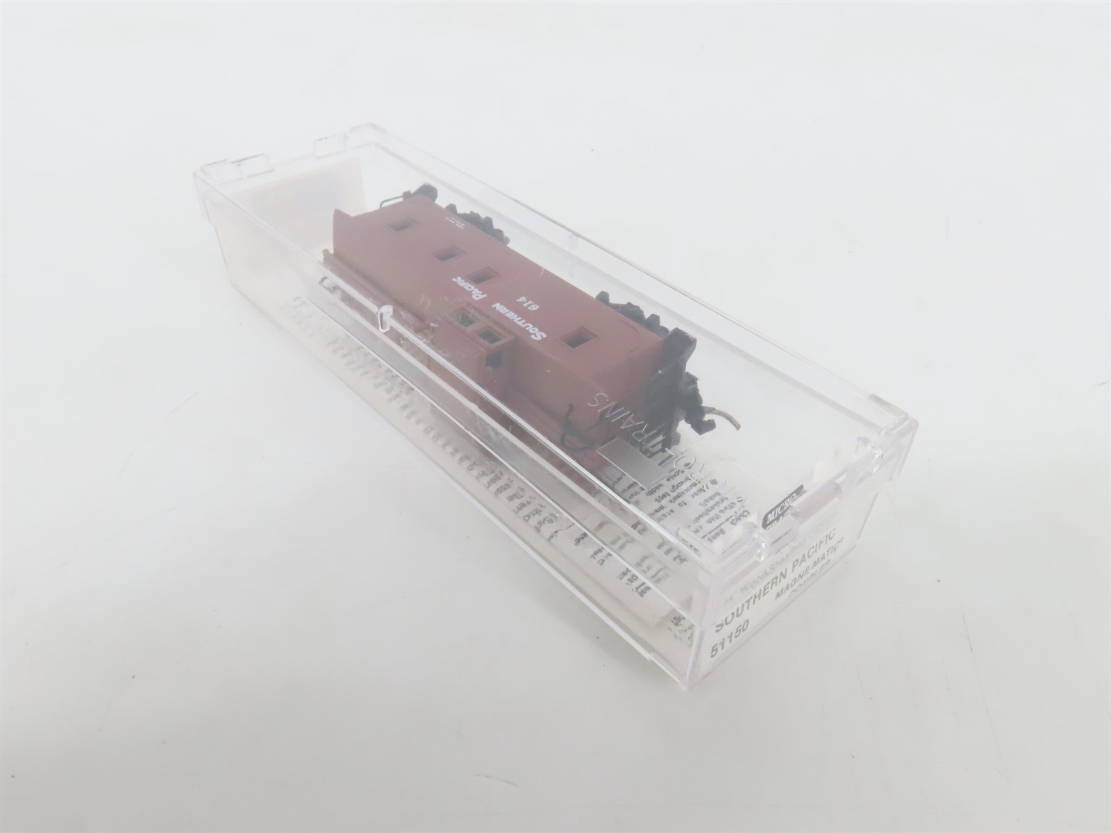 N Scale Micro-Trains MTL 51150 SP Southern Pacific 34' Wood-Sheathed Caboose 614