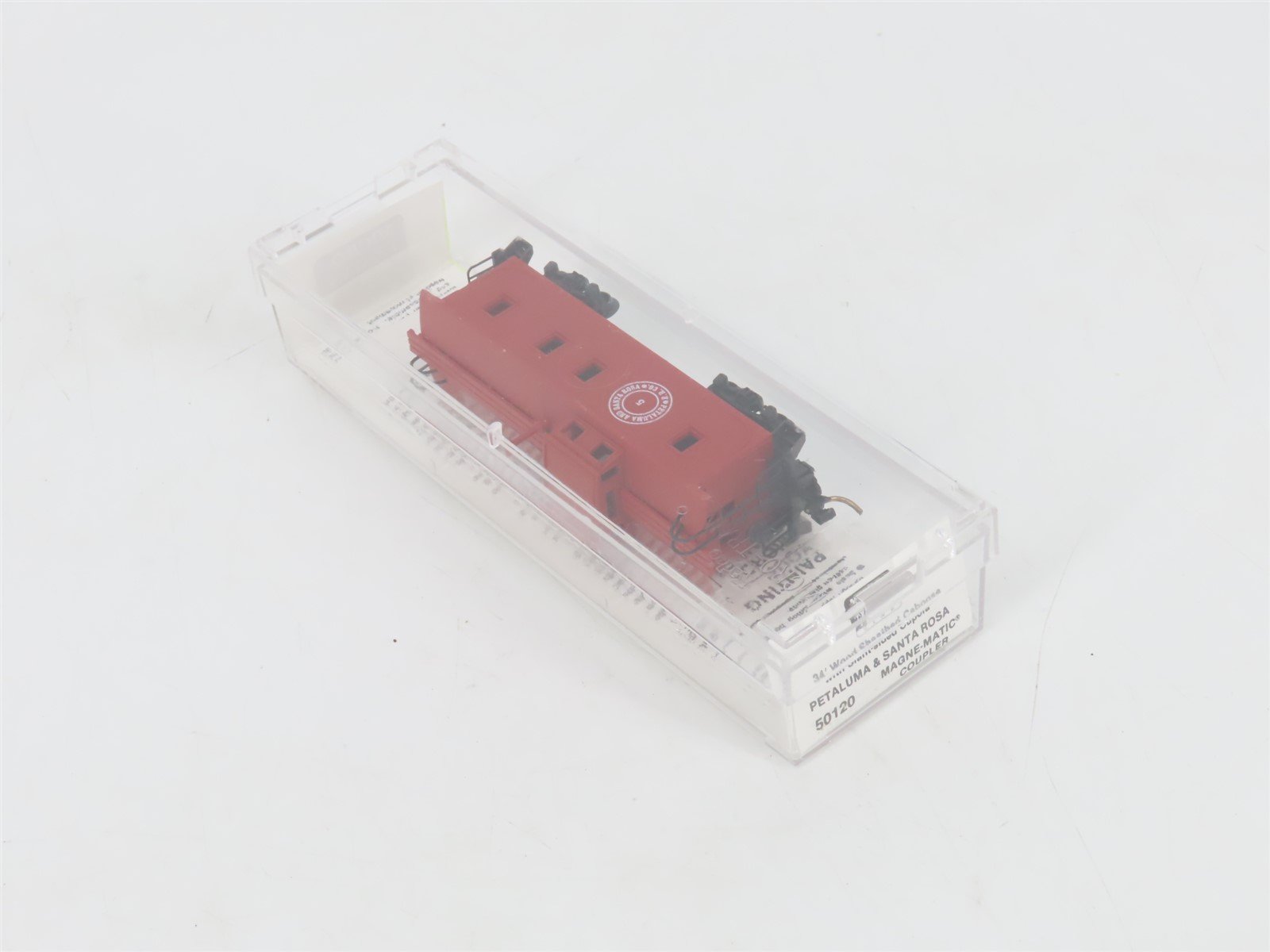 N Scale Micro-Trains MTL 50120 Petaluma & Santa-Rosa 34' Caboose #5