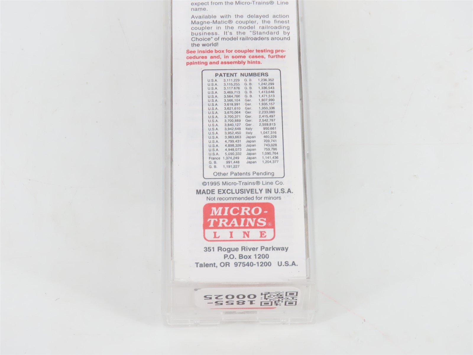 N Scale Micro-Trains MTL 51160 PRR Pennsylvania 34' Caboose #981618