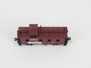 N Scale Micro-Trains MTL 100120 Hershey Hugs 36' Offset Cupola Caboose #4011