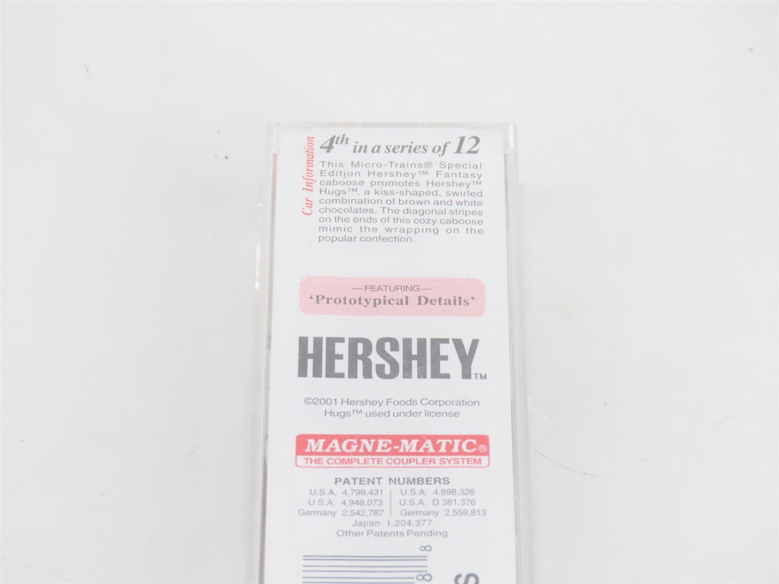 N Scale Micro-Trains MTL 100120 Hershey Hugs 36' Offset Cupola Caboose #4011