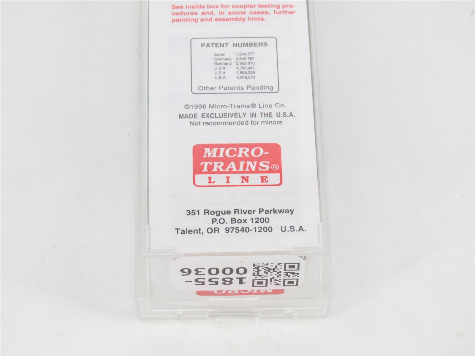 N Scale Micro-Trains MTL 100040 MKT Missouri Kansas Texas 36' Caboose #12