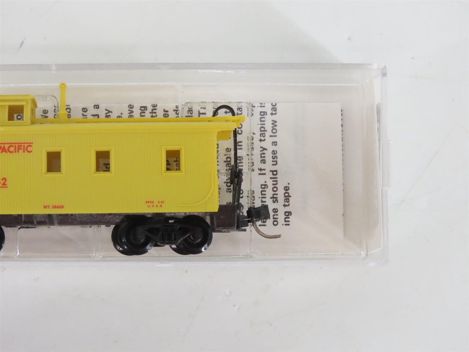 N Scale Micro-Trains MTL 50100 UP Union Pacific 34' Wood-Sheathed Caboose #3232