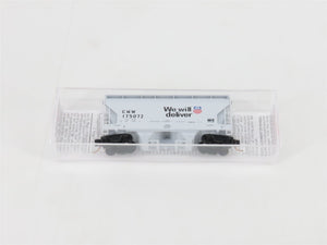 N Scale Micro-Trains MTL 92130 UP/CNW 2-Bay Covered Centerflow Hopper #175072