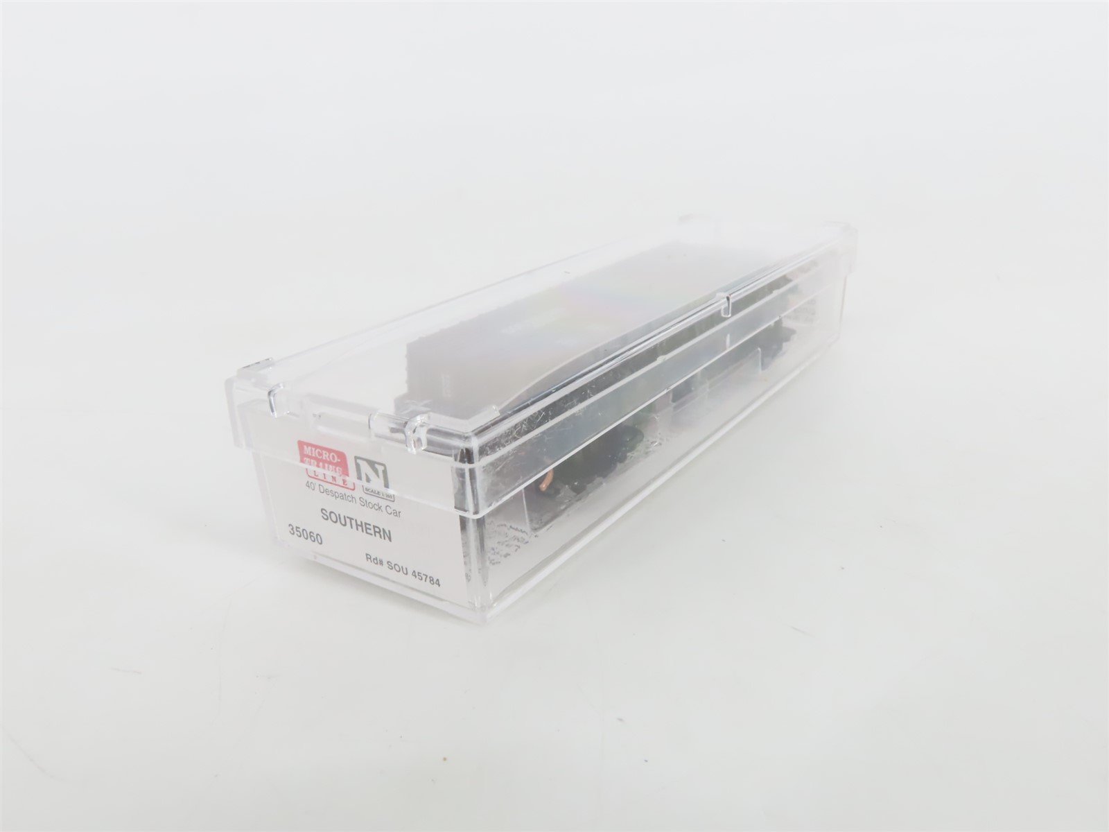 N Scale Micro-Trains MTL 35060 Southern Railway 40' Despatch Stock Car #45784