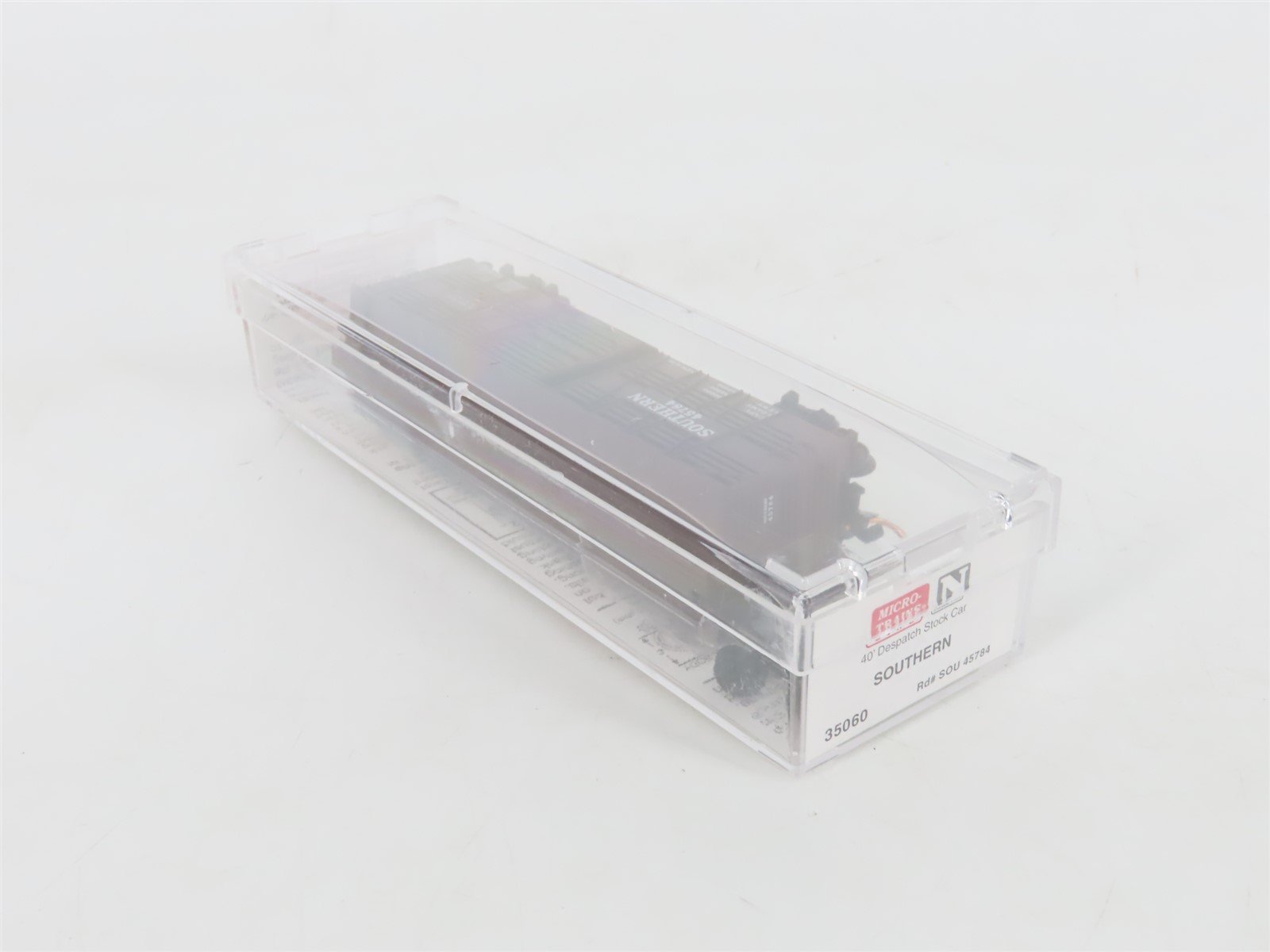 N Scale Micro-Trains MTL 35060 Southern Railway 40' Despatch Stock Car #45784