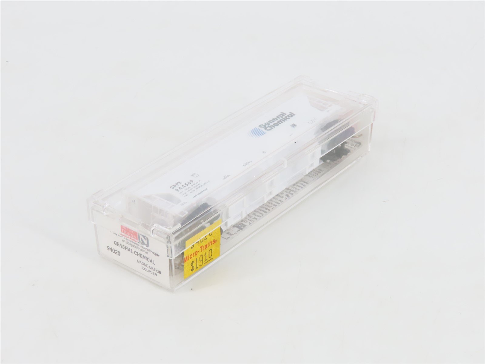 N Micro-Trains MTL 94020 GRPX General Chemical 3-Bay Centerflow Hopper #944569