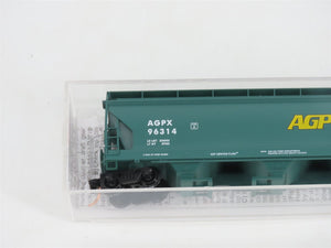 N Scale Micro-Trains MTL 93060 AGPX ACP Processing 3-Bay Centerflow Hopper 96314