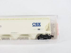 N Scale Micro-Trains MTL 94060 CSXT CSX 3-Bay Covered Centerflow Hopper #254227
