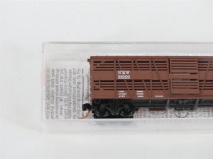 N Micro-Trains MTL 35150 N&W Norfolk & Western 40' Despatch Stock Car #33000