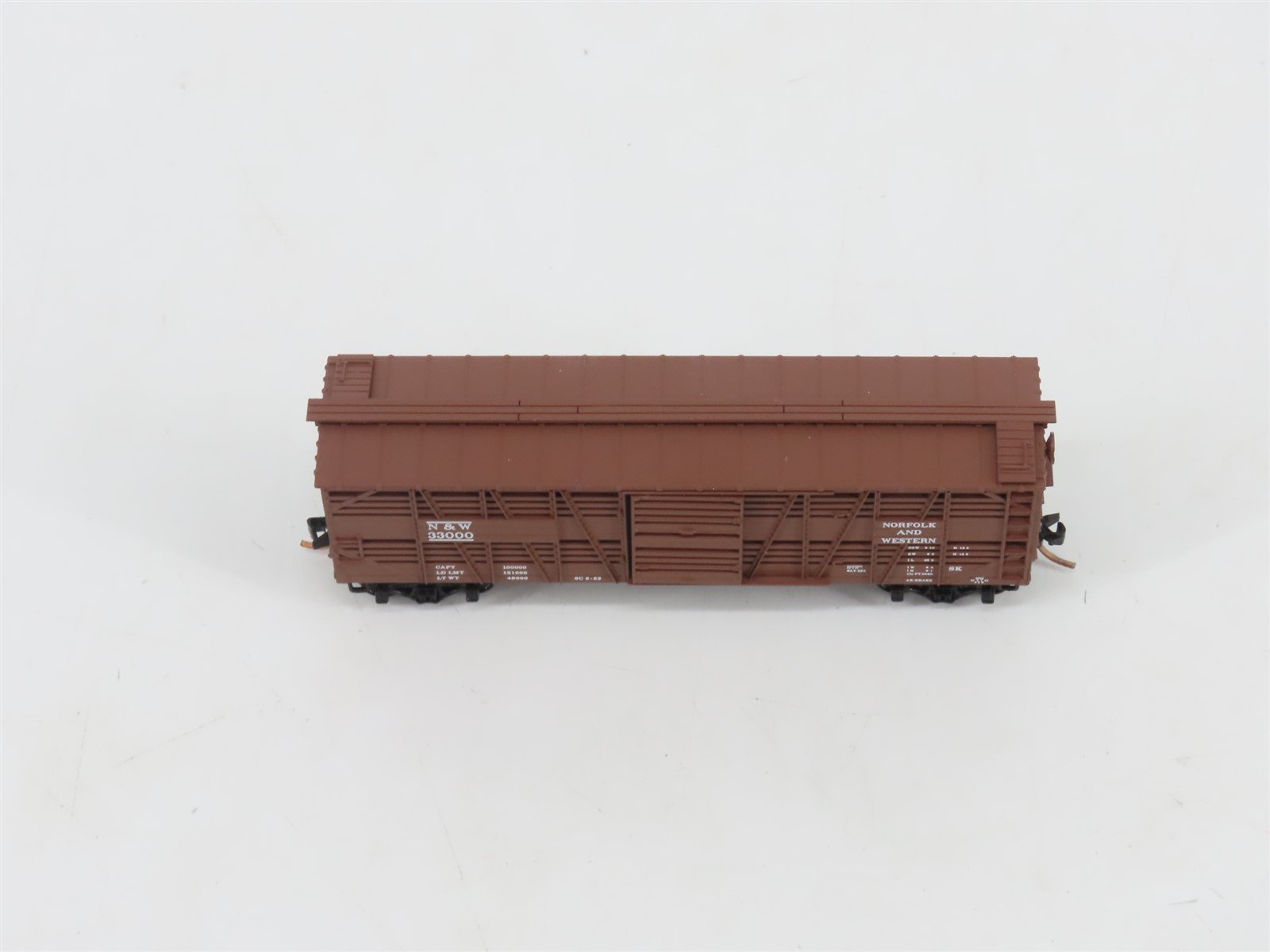 N Micro-Trains MTL 35150 N&W Norfolk & Western 40' Despatch Stock Car #33000