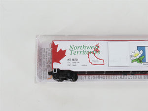 N Scale Micro-Trains MTL 07700162 NT Northwest Territories 50' Box Car #1870
