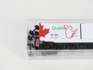 N Scale Micro-Trains MTL 07700152 QC Quebec Provincial 50' Box Car #1867