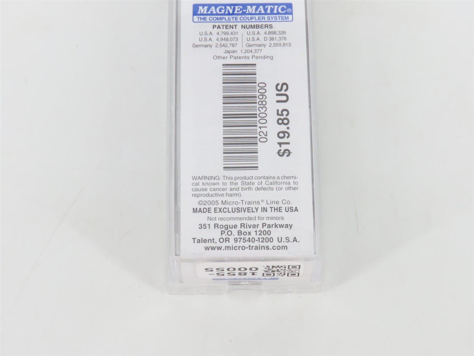 N Scale Micro-Trains MTL 02100389 OH Ohio State 40' Plug Door Box Car #1803