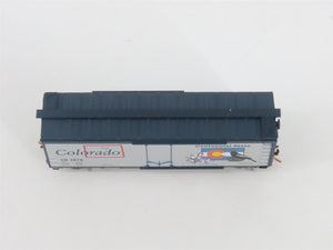N Scale Micro-Trains MTL 02100400 CO Colorado State 40' Plug Door Box Car #1876