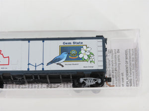 N Scale Micro-Trains MTL 02100398 ID Iowa State 40' Plug Door Box Car #1890