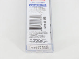 N Scale Micro-Trains MTL 02100406 VA Virginia State 40' Plug Door Box Car #1788