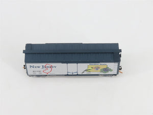N Scale Micro-Trains MTL 21382 NJ New Jersey State 40' Plug Door Box Car #1787