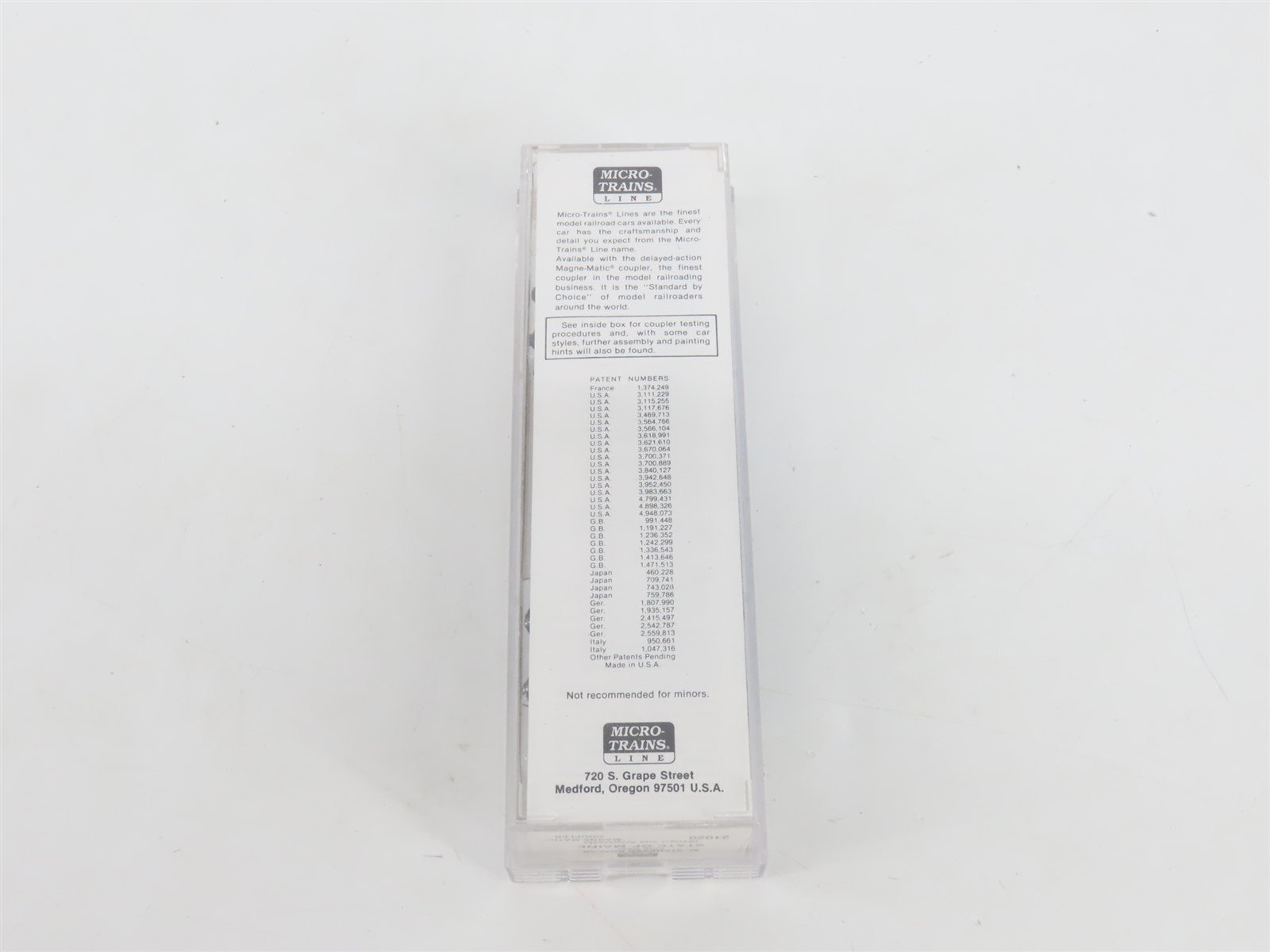 N Scale Micro-Trains MTL 21020 BAR State Of Maine 40' Plug Door Box Car #2231
