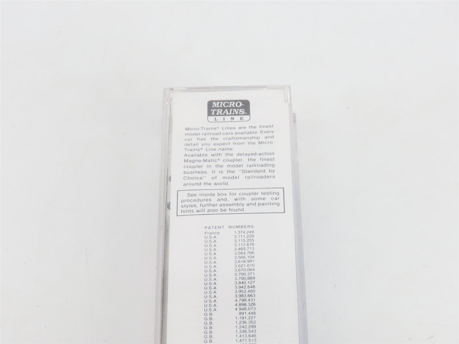 N Scale Micro-Trains MTL 21020 BAR State Of Maine 40' Plug Door Box Car #2231