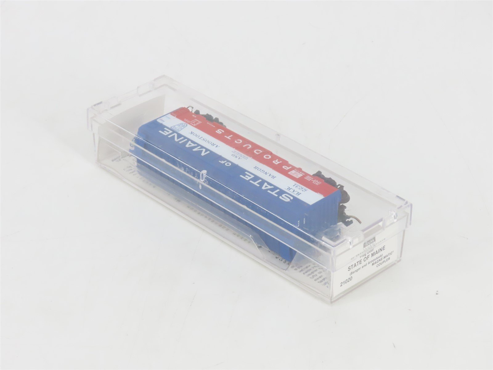 N Scale Micro-Trains MTL 21020 BAR State Of Maine 40' Plug Door Box Car #2231