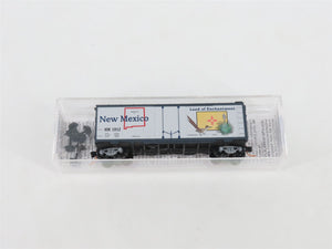 N Scale Micro-Trains MTL 21376 NM New Mexico State 40' Plug Door Box Car #1912