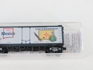 N Scale Micro-Trains MTL 21376 NM New Mexico State 40' Plug Door Box Car #1912